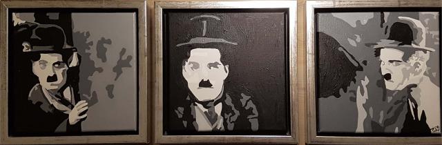 3 x Charlie Chaplin