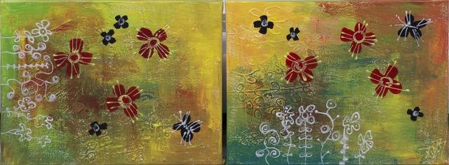 Små søde markblomster