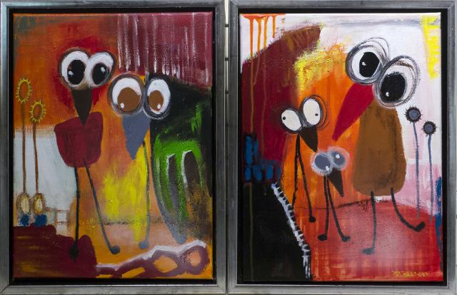 Big eyes Chickens...