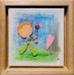 Lille dreng i det grønne