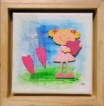 Lille pige i det grønne