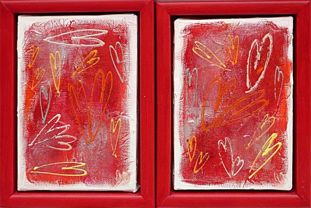 Røde hjerte billeder